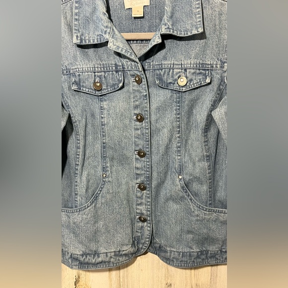 Christopher & Banks Fitted Denim Jacket Size Small - Picture 4 of 8